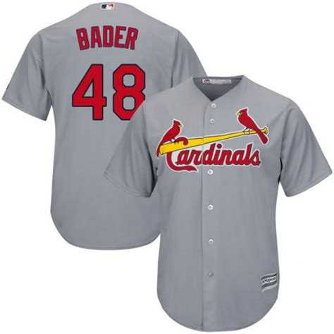 Cardinals Harrison Bader Gray Cool Base Jersey Dzhi,We sell and wholesale Cardinals Harrison Bader Gray Cool Base Jersey Dzhi on line form chian!